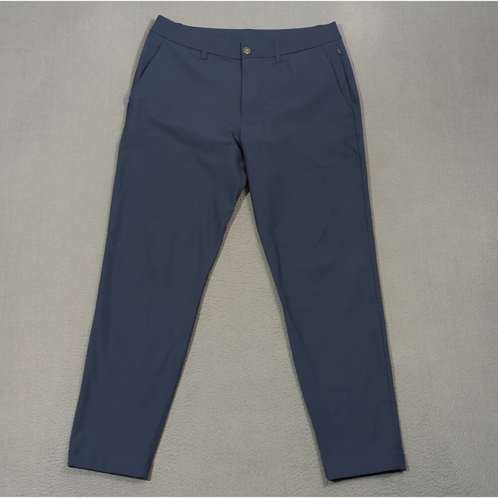 Lululemon Pants Men's 31 Blue ABC Slim Fit Trouser Warpstreme Performance Golf